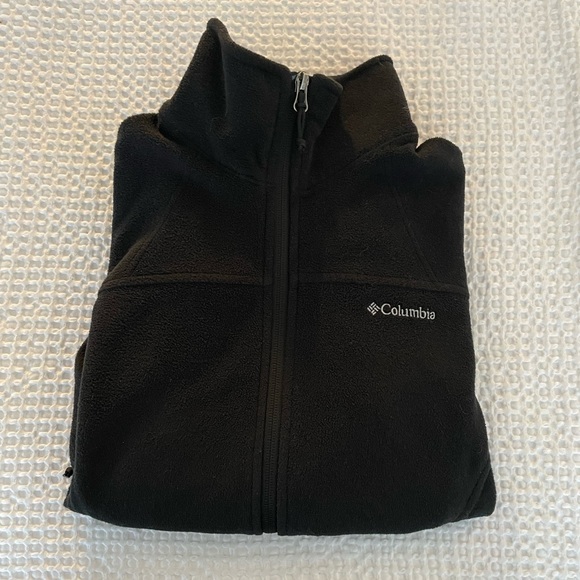 Columbia black zip up - Picture 1 of 3